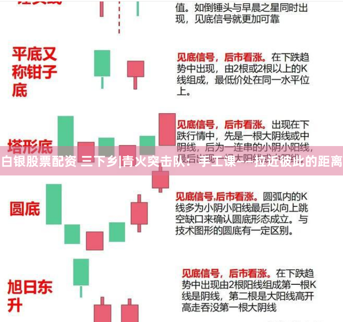 白银股票配资 三下乡|青火突击队：手工课——拉近彼此的距离